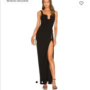 x REVOLVE Jolanda Gown in Black
Michael Costello size Small